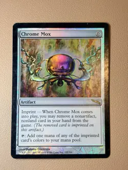 Chrome mox (Mirrodin LP) - Foil - English - MTG Mirrodin - LP - Image 1