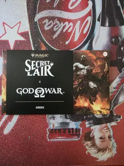 Sealed Magic the Gathing Secret Lair x God of War: Greek-NON FOIL - Image 1