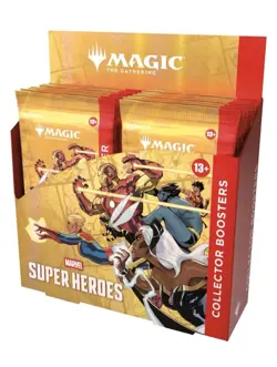 Magic: The Gathering Marvel Super Heroes - Collector Booster Box SHIPS 6/26 - Image 1