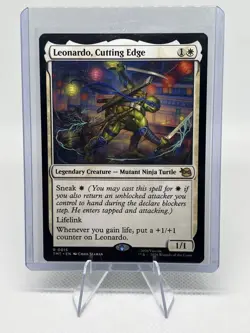MTG Leonardo, Cutting Edge Teenage Mutant Ninja Turtles Regular - Image 1