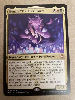1x Henzie "Toolbox" Torre Streets of New Capenna MTG Magic the Gathering NM - Image 1