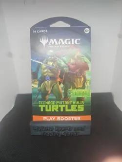 Magic: The Gathering Teenage Mutant Ninja Turtles Sleeved Play Booster NEW - Image 1