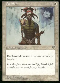 Pacifism Mirage MTG Magic the Gathering card - Image 1