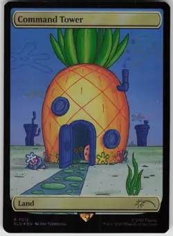 MTG Command Tower Rainbow Foil NM Secret Lair Drop Series Magic 7012 - Image 1
