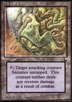 Maze of Ith The Dark Magic mtg Heavy Play, English x1 - Image 1