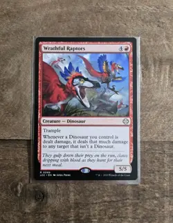MTG Wrathful Raptors The Lost Caverns of Ixalan Commander 88 R NM - Image 1