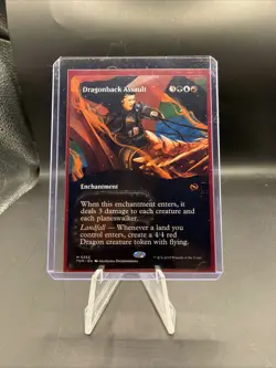 Dragonback Assault 0355 Tarkir Dragonstorm Regular Magic The Gathering - Image 1