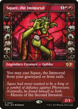 NM Showcase Squee, the Immortal, MTG, Multiverse Legends, Magic, 22 - Image 1