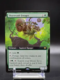 Thornvault Forager (Extended Art) Bloomburrow Regular - Image 1
