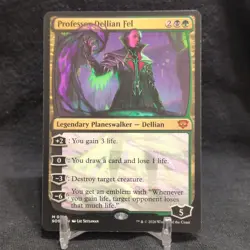 Professor Dellian Fel - Legendary Planeswalker - Mythic - Image 1