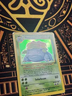 Venusaur 15/103 Base Set DMG Holo Rare Pokemon TCG Card - Image 2