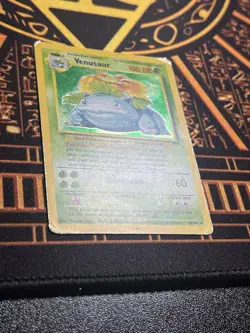 Venusaur 15/103 Base Set DMG Holo Rare Pokemon TCG Card - Image 3