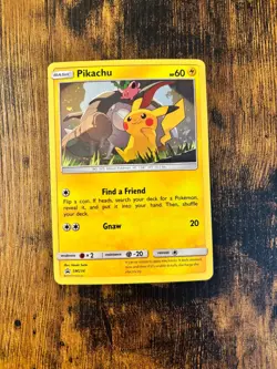Pikachu SM234 SM Holo card - LP - Pokemon Sun & Moon Black Star Promo - Image 1