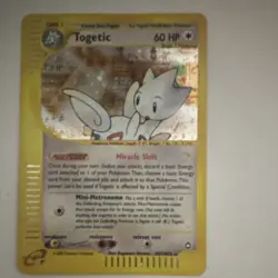 The Pokemon Company Togetic Aquapolis Holo Rare H27/H32 60 HP Stage 1 English - Image 1