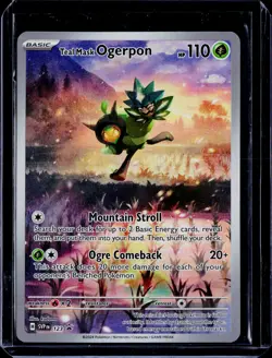 Teal Mask Ogerpon #123 SV: Scarlet & Violet Promo Cards Pokemon - Image 1