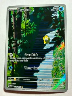 Pokemon TCG Scarlet & Violet 151 Psyduck Holo Illustration Rare 175/165 (NM) - Image 1