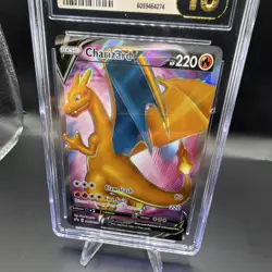 Pokemon TCG Charizard V SWSH: Sword & Shield Promo SWSH050 Holo CGC Pristine 10 - Image 3