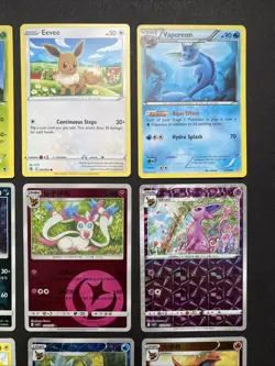 Pokemon TCG - EEVEE - EEVEELUTION Holo Card Lot - Image 3
