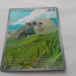The Pokemon Company Hop's Wooloo 170/159 Sv09 Journey Together IR Holo Eng 70HP - Image 1
