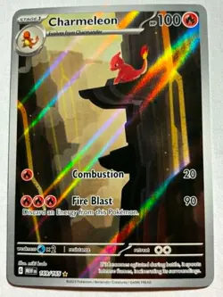 Pokemon Charmeleon 169/165 Sv2a Card 151 Art Rare Holo 100HP English - Image 1