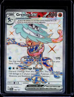 Greninja ex #198/167 SV06: Twilight Masquerade Pokemon - Image 1