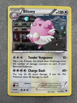 Pokemon TCG - Blissey - 81/119 - HOLO - Phantom Forces - Image 1