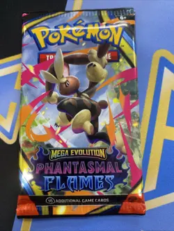 Pokemon TCG Mega Evolution Phantasmal Flames Booster PACK MEGA CHARIZARD X EX - Image 5