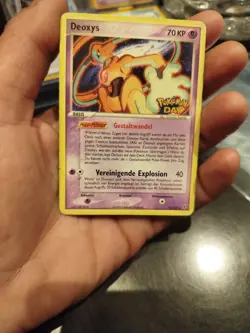 Pokemon DAY German Exclusive DEOXYS STAMPED 16/107 EX Deoxys (DE) - Image 2