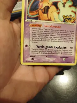 Pokemon DAY German Exclusive DEOXYS STAMPED 16/107 EX Deoxys (DE) - Image 3
