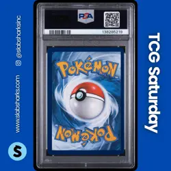 2025 POKEMON MEP BLACK STAR PROMO 3-PACK BLISTER #007 PSYDUCK COSMOS HOLO PSA 8 - Image 2