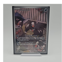 Pokemon Houndour 204/197 SV03 Obsidian Flames Illustration Rare Holo Card - Image 1