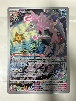 Veluza 192/182 Illustration Rare - 2023 Pokemon Paradox Rift - Image 1