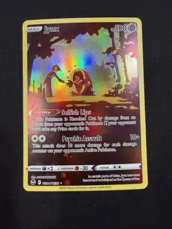 JYNX 2022 Pokemon Silver Tempest FULL ART Holo Ultra Rare POKEMON TG04/TG30 - Image 1