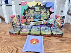 Ascended Heroes Booster Bundle x2 Pin Collection Mini Tin Set 🔥Mega Lot Pokemon - Image 1