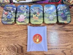 Ascended Heroes Booster Bundle x2 Pin Collection Mini Tin Set 🔥Mega Lot Pokemon - Image 3