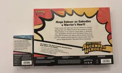 Pokemon Ascended Heroes Mega Emboar Ex Box & Ascended Heroes Booster Bundle - Image 2