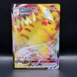Pokemon TCG-Pikachu VMAX SWSH286 Black Star Promo - Image 1