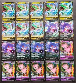 2024 Pokemon TCG S.Chinese Gengar Mew V CS4bC RR 9 Colors Gather Lot*20 #2 JD90 - Image 1