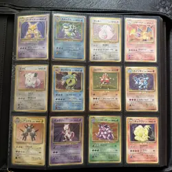 pokemon vintage masterset con Set Base , jungle , FOSSIL team rocket jp - Image 1