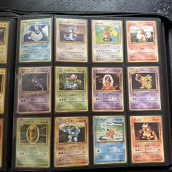 pokemon vintage masterset con Set Base , jungle , FOSSIL team rocket jp - Image 3