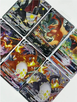 Pokemon 6 card S-Chinese Charizard Set NM - Image 2