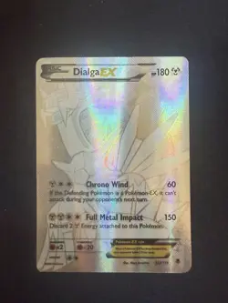 Dialga EX XY Phantom Forces 122/119 Secret Rare Holo Full Art Pokemon TCG - Image 2
