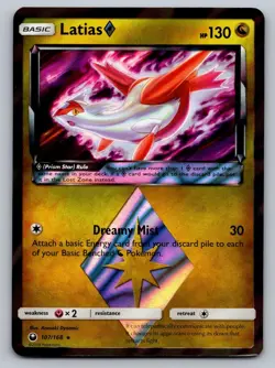 Latias ◇ 107/168 Prism Star Rare Celestial Storm Pokemon Holo Moderately Played - Image 1