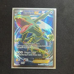 Rayquaza EX Roaring Skies 104/108 Ultra Rare Holo Full Art Pokemon TCG - Image 1