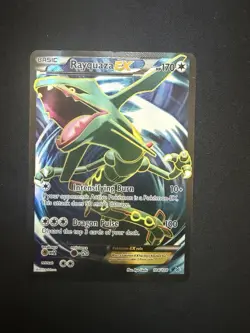 Rayquaza EX Roaring Skies 104/108 Ultra Rare Holo Full Art Pokemon TCG - Image 2