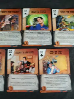 Deadlands Doomtown Boot Hill CCG Card Game Card Lot 10 Ten's Club's Mixed Rare - Image 3