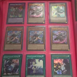 Konami Yu-Gi-Oh! Artmage card lot 1st Edition Foil Diactorus Graflare - Image 1