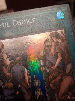 Yu-Gi-Oh Painful Choice Spell Ruler 25th Anniversary LP - Image 2