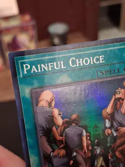 Yu-Gi-Oh Painful Choice Spell Ruler 25th Anniversary LP - Image 3