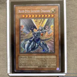 You-Gi-Oh! Blue-Eyed Shining Dragon FPO2-EN096 Retro Pack Secret Rare - Image 1